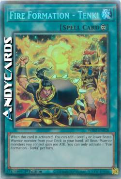 FORMAZIONE DI FUOCO - TENKI