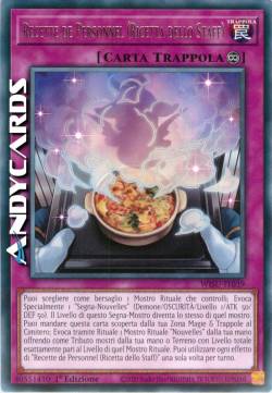 Recette de Personnel (Ricetta dello Staff)