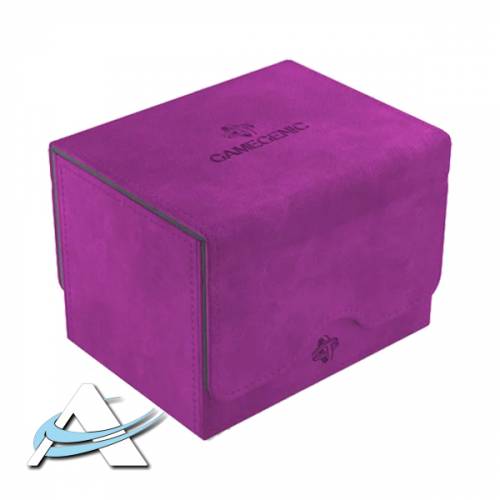 Gamegenic Sidekick 100+ XL Covertible Deck Box - Purple