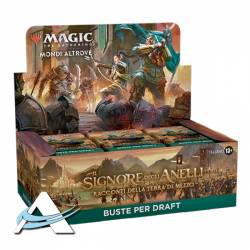 Draft Booster Box  - Universes Beyond - The Lord of the Rings, Tales of Middle-Earth - IT