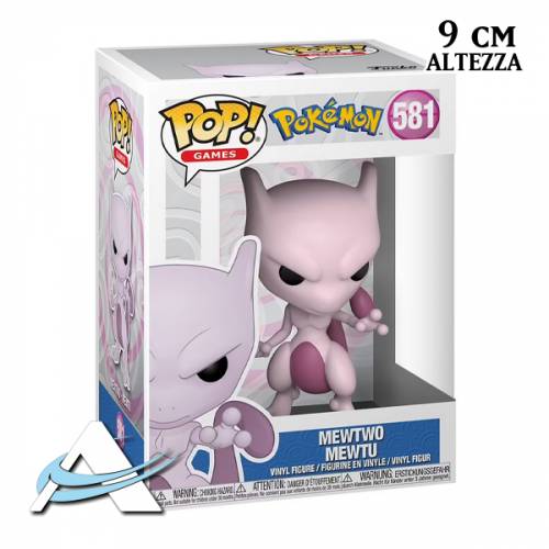 Funko POP! Games - Mewtwo Pokémon  (9 cm) - 581
