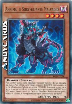 AHRIMA, IL SORVEGLIANTE MALVAGIO