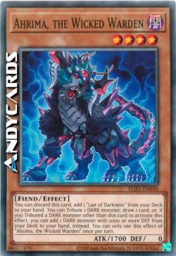 AHRIMA, IL SORVEGLIANTE MALVAGIO