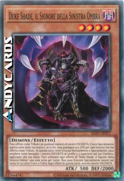 DUKE SHADE, IL SIGNORE DELLA SINISTRA OMBRA
