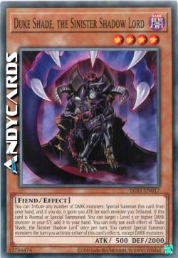 DUKE SHADE, IL SIGNORE DELLA SINISTRA OMBRA