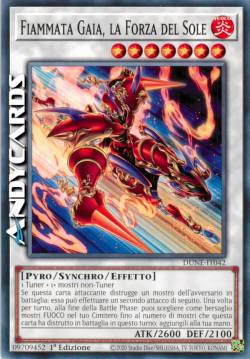 Fiammata Gaia, la Forza del Sole