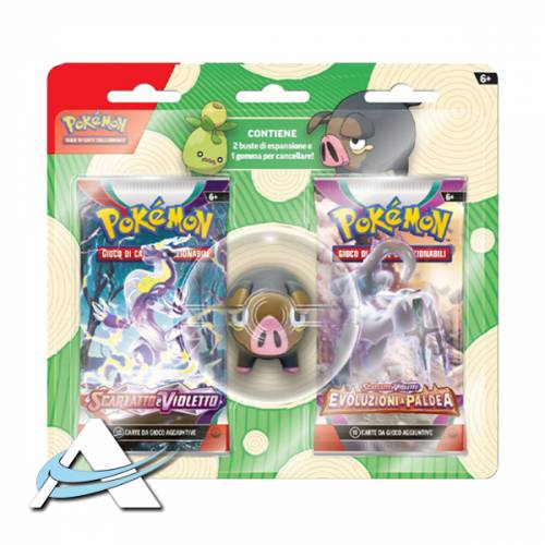 Blister Back to School con Gomma, Lechonk - IT