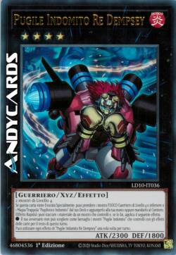 Pugile Indomito Re Dempsey