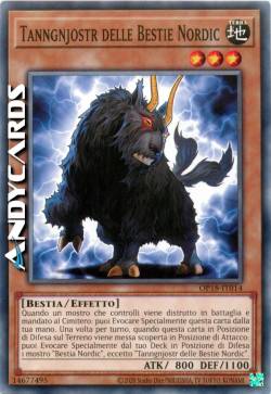 TANNGNJOSTR DELLE BESTIE NORDIC