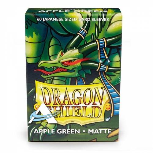 Dragon Shield Small Protective Sleeves - MATTE Appel Green