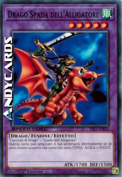 DRAGO SPADA DELL'ALLIGATORE