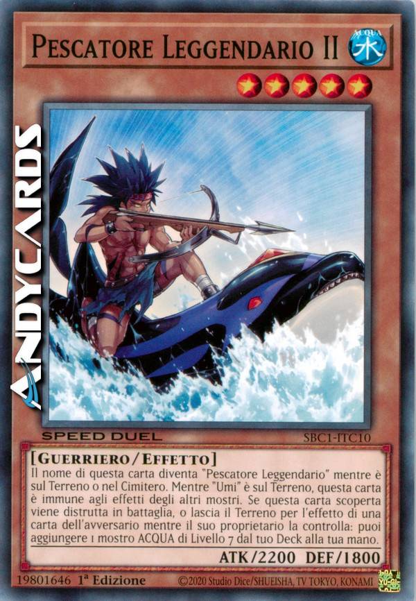 legendary fisherman deck yugioh The Legendary Fisherman [SBC1-ENC01] Secret Rare main image 0