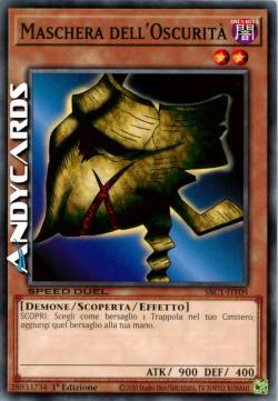 MASCHERA DELL'OSCURITÀ