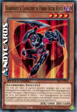 GEARFRIED IL CAVALIERE DI FERRO OCCHI ROSSI