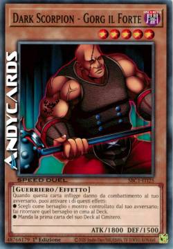 DARK SCORPION - GORG IL FORTE