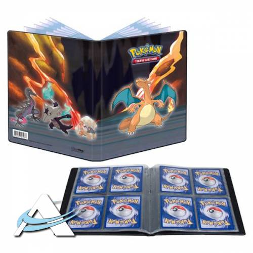 Ultra PRO Album 4 Tasche (80 Carte) - Pokémon Gallery Series, SCORCHING SUMMIT