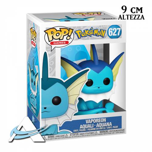 Funko POP! Games - Vaporeon Pokémon  (9 cm) - 627