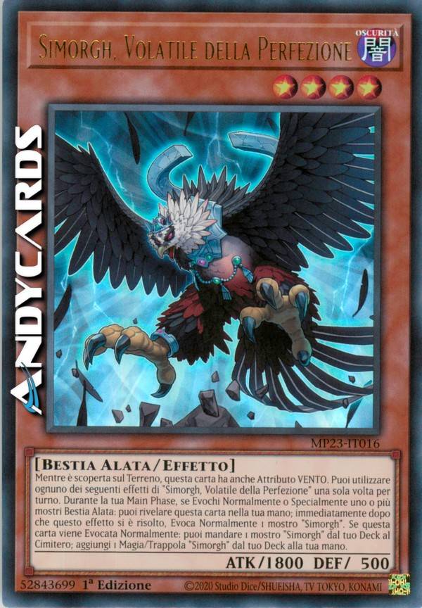 Simorgh, Bird of Perfection | AndyCards Srl