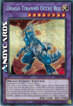Drago Tiranno Occhi Blu
