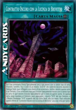 Contratto Oscuro con la Licenza di Brevetto