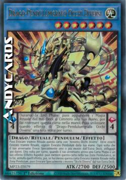 Drago-Pendulumgrafo Occhi Diversi