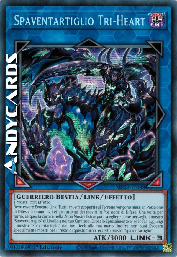 Scareclaw Tri-Heart | AndyCards Srl
