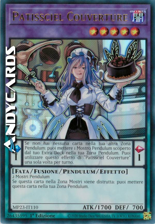 yugioh patissciel deck 25DB-JP030 Couverture (SR) 25th Anniversary Tin Patissciel Couverture | AndyCards Srl