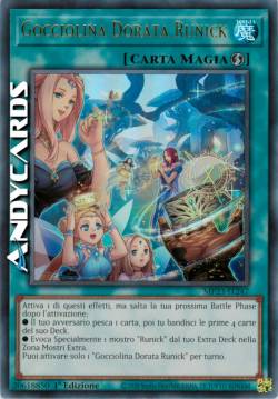 Runick Golden Droplet