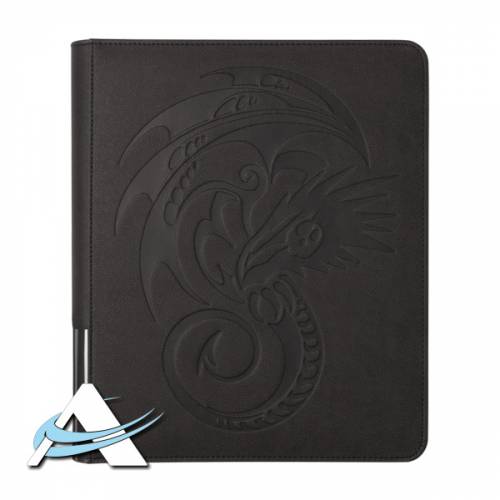 Dragon Shield Album 9 Tasche Zipster REGULAR + 20 Pagine - Grigio Ferro