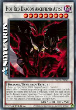 ARCIDEMONE DRAGO ROSSO ROVENTE DELL'ABISSO