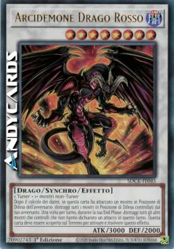 ARCIDEMONE DRAGO ROSSO