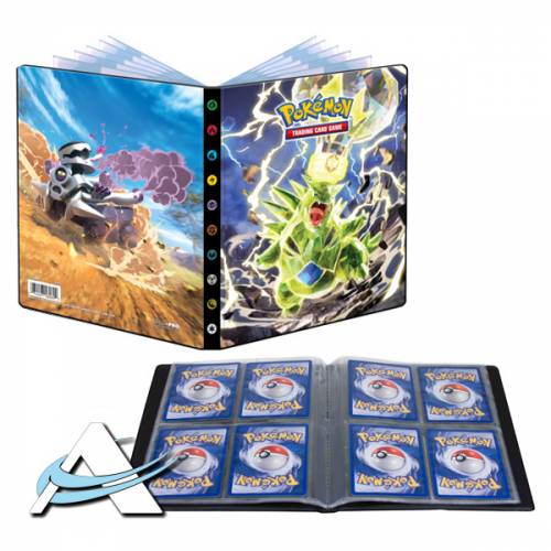 Ultra PRO Album 4 Pocket (80 Cards) - Pokémon Obsidian Flames, Tyranitar & Revavroom