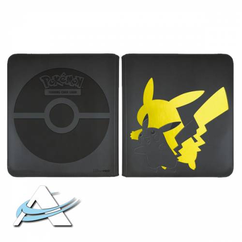 Ultra PRO Album con CERNIERA 12 Tasche (480 Carte) - PIKACHU
