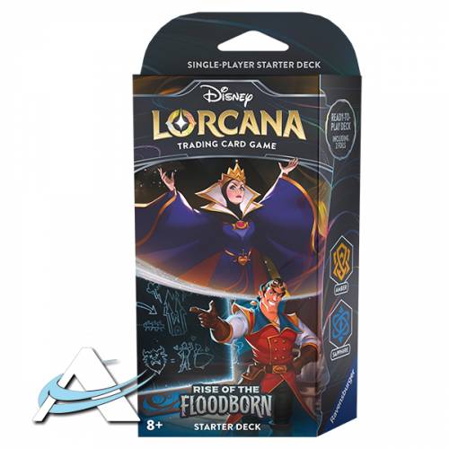 Starter Deck Disney Lorcana Rise of the Floodborn - Amber & Sapphire - EN