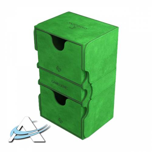 Gamegenic Stronghold 200+ XL Covertible Deck Box - Verde