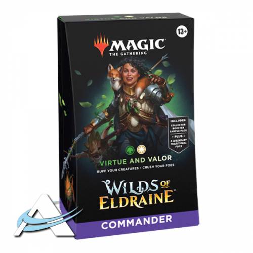 Mazzo Commander, Terre Selvagge di Eldraine - Valore e Virtù - EN