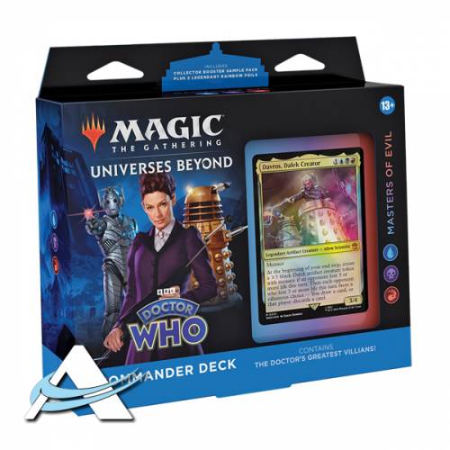 Mazzo Commander - Mondi Altrove - Doctor Who, Masters of Evil - EN