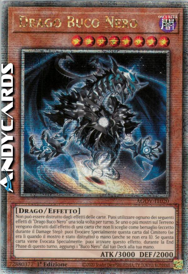 Dark Hole Dragon | AndyCards Srl