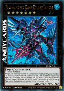 Full Armored Dark Knight Lancer