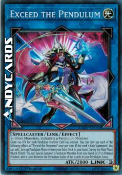 Superare il Pendulum