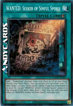 WANTED: Seeker of Sinful Spoils