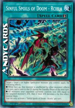 Spoglie del Peccato del Destino - Rciela