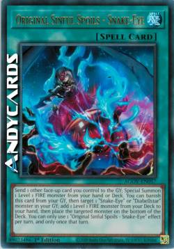 Original Sinful Spoils - Snake-Eye