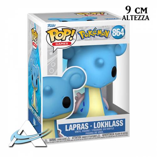 Funko POP! Games - Lapras Pokémon  (9 cm) - 597