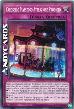 CAROSELLO MAESTOSO ATTRAZIONE PRODIGIO