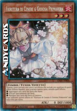 FIORITURA DI CENERE & GIOIOSA PRIMAVERA