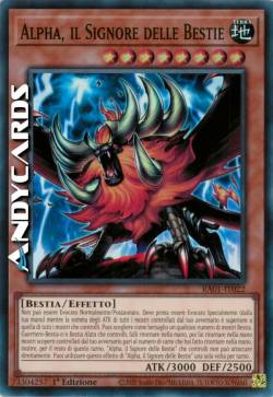 ALPHA, IL SIGNORE DELLE BESTIE