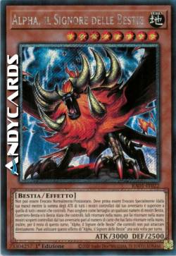 ALPHA, IL SIGNORE DELLE BESTIE