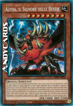 ALPHA, IL SIGNORE DELLE BESTIE