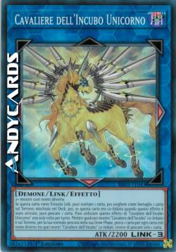 CAVALIERE DELL'INCUBO UNICORNO